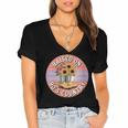 Raised On 90’s Country Women Retro Western Music Nostalgia Women's Jersey Short Sleeve Deep V-Neck Tshirt Raised On 90’s Country Women Retro Western Music Nostalgia Women's Jersey Short Sleeve Deep V-Neck Tshirt