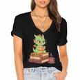 Read Books Be Kind Stay Weird Reading Bookworm Reader Women's Jersey Short Sleeve Deep V-Neck Tshirt Read Books Be Kind Stay Weird Reading Bookworm Reader Women's Jersey Short Sleeve Deep V-Neck Tshirt