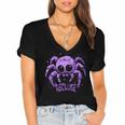 Recluse Pastel Goth Spider Shy Introvert Creepy Cute Kawaii Women's Jersey Short Sleeve Deep V-Neck Tshirt Recluse Pastel Goth Spider Shy Introvert Creepy Cute Kawaii Women's Jersey Short Sleeve Deep V-Neck Tshirt