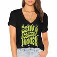 Senior Assassin Winner School Graduation Water Game Women's Jersey Short Sleeve Deep V-Neck Tshirt