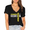 Wrestling Senior Night Wrestling Senior 2025 Graduation 22 Women's Jersey Short Sleeve Deep V-Neck Tshirt