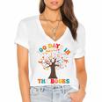 100 Days In The Books Reading Teacher 100th Day Of School Premium Women's Jersey Short Sleeve Deep V-Neck Tshirt 100 Days In The Books Reading Teacher 100th Day Of School Premium Women's Jersey Short Sleeve Deep V-Neck Tshirt