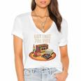 1970s 70s Reunion Nostalgia Memories Music School Grew Up Premium Tri-Blend Women's Jersey Short Sleeve Deep V-Neck Tshirt