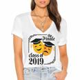 2020 Graduation Shirt Theater Drama Tshirt Senior Women's Jersey Short Sleeve Deep V-Neck Tshirt