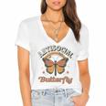 Antisocial Butterfly Tee For Introvert Men Women Girls Women's Jersey Short Sleeve Deep V-Neck Tshirt Antisocial Butterfly Tee For Introvert Men Women Girls Women's Jersey Short Sleeve Deep V-Neck Tshirt