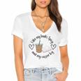 I Like My Books Spicy And My Coffee Icy Books Booktok Women's Jersey Short Sleeve Deep V-Neck Tshirt I Like My Books Spicy And My Coffee Icy Books Booktok Women's Jersey Short Sleeve Deep V-Neck Tshirt