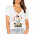 Don't Test Me Introvert's Women's Jersey Short Sleeve Deep V-Neck Tshirt Don't Test Me Introvert's Women's Jersey Short Sleeve Deep V-Neck Tshirt