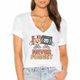 Never Forget Retro Old Technology Nostalgia Women's Jersey Short Sleeve Deep V-Neck Tshirt Never Forget Retro Old Technology Nostalgia Women's Jersey Short Sleeve Deep V-Neck Tshirt