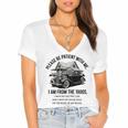Forgive Me I'm From The 1900s No E-Car No SolarCells Premium Tri-Blend Women's Jersey Short Sleeve Deep V-Neck Tshirt