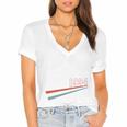 Freeze Tag 90s Nostalgia Premium Tri-Blend Women's Jersey Short Sleeve Deep V-Neck Tshirt Freeze Tag 90s Nostalgia Premium Tri-Blend Women's Jersey Short Sleeve Deep V-Neck Tshirt