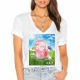 Frutiger Aero Aesthetic Tech Kawaii Strawberry Milk Fishes Raglan Baseball Tee Women's Jersey Short Sleeve Deep V-Neck Tshirt Frutiger Aero Aesthetic Tech Kawaii Strawberry Milk Fishes Raglan Baseball Tee Women's Jersey Short Sleeve Deep V-Neck Tshirt