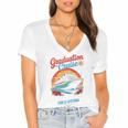 Graduation Cruise Trip Class Of 2026 Senior Summer Vacation Premium Women's Jersey Short Sleeve Deep V-Neck Tshirt