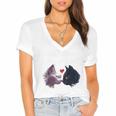 Happy Valentines Day Self Introvert Humor Antisocial Raglan Baseball Tee Women's Jersey Short Sleeve Deep V-Neck Tshirt Happy Valentines Day Self Introvert Humor Antisocial Raglan Baseball Tee Women's Jersey Short Sleeve Deep V-Neck Tshirt