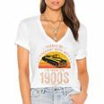 Humorous Saying Please Be Patient With Me I'm From The 1900s Premium Women's Jersey Short Sleeve Deep V-Neck Tshirt Humorous Saying Please Be Patient With Me I'm From The 1900s Premium Women's Jersey Short Sleeve Deep V-Neck Tshirt