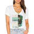 Introverted Murder Shows True Crime Lovers Introvert Women's Jersey Short Sleeve Deep V-Neck Tshirt Introverted Murder Shows True Crime Lovers Introvert Women's Jersey Short Sleeve Deep V-Neck Tshirt