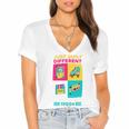 Just Built Different I'M From The 1900S Retro Premium Women's Jersey Short Sleeve Deep V-Neck Tshirt