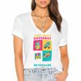 Just Built Different I'M From The 1900S Retro Women's Jersey Short Sleeve Deep V-Neck Tshirt