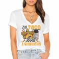 Let's Taco Bout A Graduation Graduation Party Women's Jersey Short Sleeve Deep V-Neck Tshirt