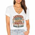 Licensed Social Worker Masters MSW LMSW Graduation 2026 Premium Tri-Blend Women's Jersey Short Sleeve Deep V-Neck Tshirt