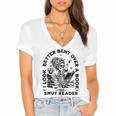I Look Better Bent Over A Book Smut Reader Women's Jersey Short Sleeve Deep V-Neck Tshirt I Look Better Bent Over A Book Smut Reader Women's Jersey Short Sleeve Deep V-Neck Tshirt