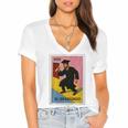 Mexican For Graduation 2025 El Graduado Premium Tri-Blend Women's Jersey Short Sleeve Deep V-Neck Tshirt