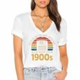 Millennials Please Be Patient With Me I'm From The 1900s Premium Women's Jersey Short Sleeve Deep V-Neck Tshirt