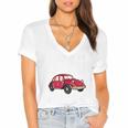 Be Patient With Me I'm From The 1900s Vintage Car Humor Premium Women's Jersey Short Sleeve Deep V-Neck Tshirt