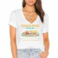 Please Be Patient With Me I'm From The 1900s Classic Game Premium Tri-Blend Women's Jersey Short Sleeve Deep V-Neck Tshirt