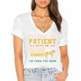 Please Be Patient I'm From The 1900s Men Women Premium Women's Jersey Short Sleeve Deep V-Neck Tshirt