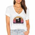 Please Be Patient With Me I'm From The 1900s PC Floppy Disk Premium Tri-Blend Women's Jersey Short Sleeve Deep V-Neck Tshirt