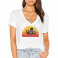 Please Be Patient With Me I'm From The 1900s Premium Women's Jersey Short Sleeve Deep V-Neck Tshirt