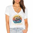 Please Be Patient With Me I'm From The 1900s Vintage Humor Premium Tri-Blend Women's Jersey Short Sleeve Deep V-Neck Tshirt