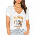 Please Be Patient With Me I'm From The 1900s Vintage Lover Premium Women's Jersey Short Sleeve Deep V-Neck Tshirt Please Be Patient With Me I'm From The 1900s Vintage Lover Premium Women's Jersey Short Sleeve Deep V-Neck Tshirt