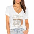 Please Be Patient With Me I'm From The 1900s Vintage TV Premium Women's Jersey Short Sleeve Deep V-Neck Tshirt Please Be Patient With Me I'm From The 1900s Vintage TV Premium Women's Jersey Short Sleeve Deep V-Neck Tshirt