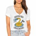 Raised On Hose Water Nostalgia Lovers Summer Vibes Women's Jersey Short Sleeve Deep V-Neck Tshirt Raised On Hose Water Nostalgia Lovers Summer Vibes Women's Jersey Short Sleeve Deep V-Neck Tshirt