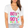 Retro 1980s 80's Baby 1990s 90's Made Me Nostalgia Vibes Premium Tri-Blend Women's Jersey Short Sleeve Deep V-Neck Tshirt Retro 1980s 80's Baby 1990s 90's Made Me Nostalgia Vibes Premium Tri-Blend Women's Jersey Short Sleeve Deep V-Neck Tshirt