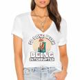 So Done With Being Interrupted Sick And Tired Introvert Premium Tri-Blend Women's Jersey Short Sleeve Deep V-Neck Tshirt So Done With Being Interrupted Sick And Tired Introvert Premium Tri-Blend Women's Jersey Short Sleeve Deep V-Neck Tshirt