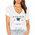 So Long Kindergarten Graduation Look Out 1st Grade 2025 Kids Premium Tri-Blend Women's Jersey Short Sleeve Deep V-Neck Tshirt