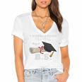 I Worked Hard For This BS Men Women Graduation Premium Tri-Blend Women's Jersey Short Sleeve Deep V-Neck Tshirt