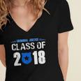2018 Criminal Justice Graduation Shirt Criminal Justice Women's Jersey Short Sleeve Deep V-Neck Tshirt