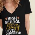 2019 High School Graduation Gamer Graduation Women's Jersey Short Sleeve Deep V-Neck Tshirt