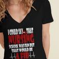 2020 Graduation Nurses RN LPN NP Women's Jersey Short Sleeve Deep V-Neck Tshirt