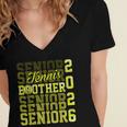 2026 Tennis Senior Brother Graduation Matching Family Women's Jersey Short Sleeve Deep V-Neck Tshirt