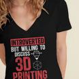 3D Printer Introvert 3D Printing Women's Jersey Short Sleeve Deep V-Neck Tshirt 3D Printer Introvert 3D Printing Women's Jersey Short Sleeve Deep V-Neck Tshirt