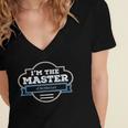Architecture Masters Degree Master Graduation Shirt Women's Jersey Short Sleeve Deep V-Neck Tshirt
