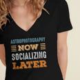 Astrophotography Now Minimal Socializing Introvert Vintage Women's Jersey Short Sleeve Deep V-Neck Tshirt Astrophotography Now Minimal Socializing Introvert Vintage Women's Jersey Short Sleeve Deep V-Neck Tshirt