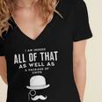 All Of That Bag Chips 1990s Nostalgia Saying British Women's Jersey Short Sleeve Deep V-Neck Tshirt
