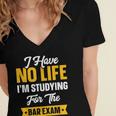 Bar Exam Shirt Law School Graduation 2025 Senior Women's Jersey Short Sleeve Deep V-Neck Tshirt