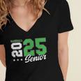 Baseball Senior Night Baseball Senior 2025 Graduation 61 Women's Jersey Short Sleeve Deep V-Neck Tshirt