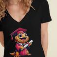 Bearded Dragon Graduation Kindergarten Elementary Girl Boy Women's Jersey Short Sleeve Deep V-Neck Tshirt